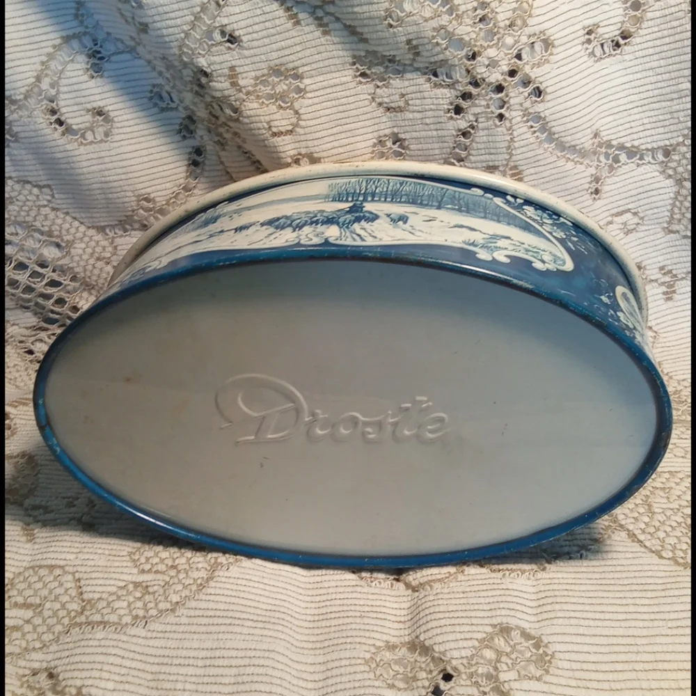 Beautiful Vintage Droste chocolate tin